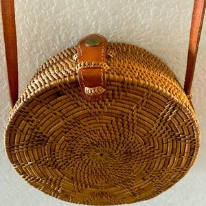 Free People Straw Purse